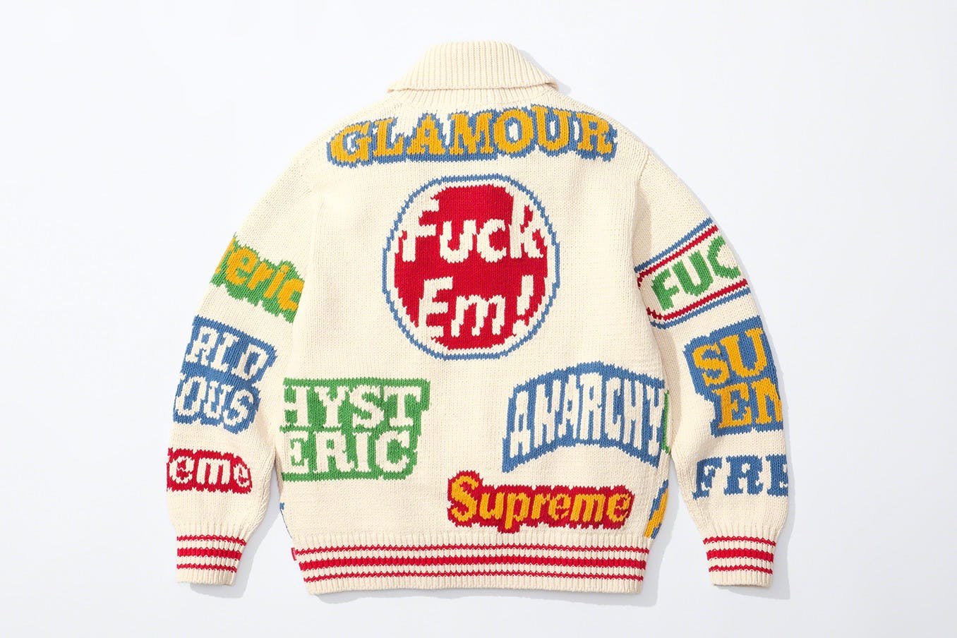 supreme x hysteric glamour